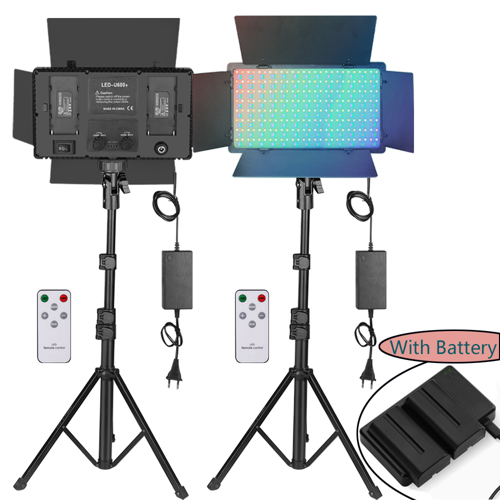 Zoom Lighting Kit - U800 RGB Fotoğraf Işığı LED Fotoğraf