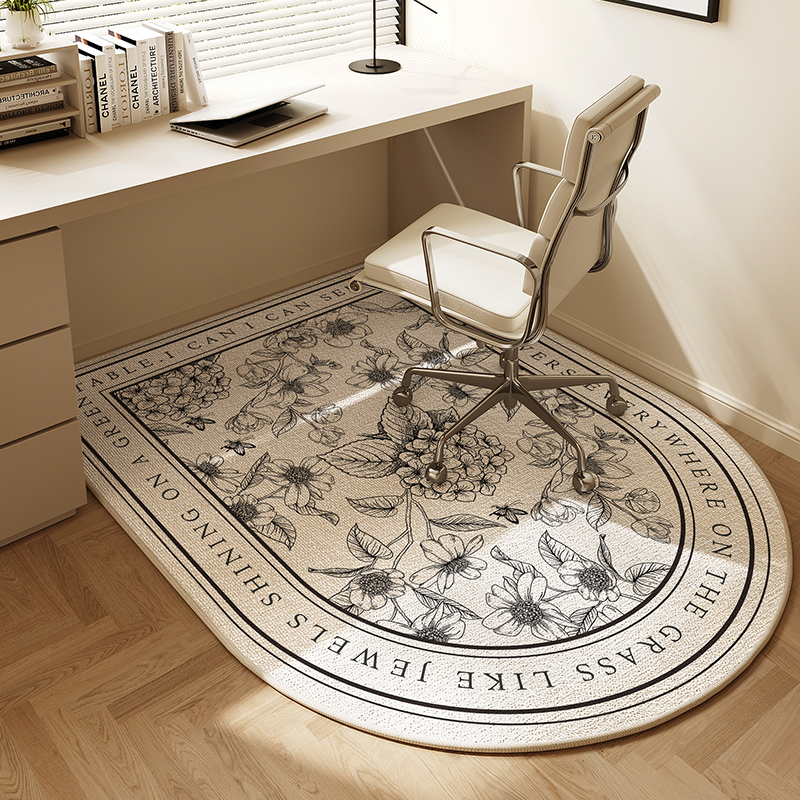 Home Office Rug - VIKAMA Çalışma Döner Sandalyesi Yer Matı,