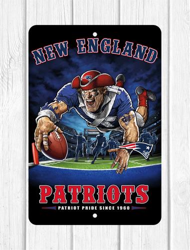 Home Office England - 1x, YENİ İNGİLTERE PATRIOTS ÖZEL METAL