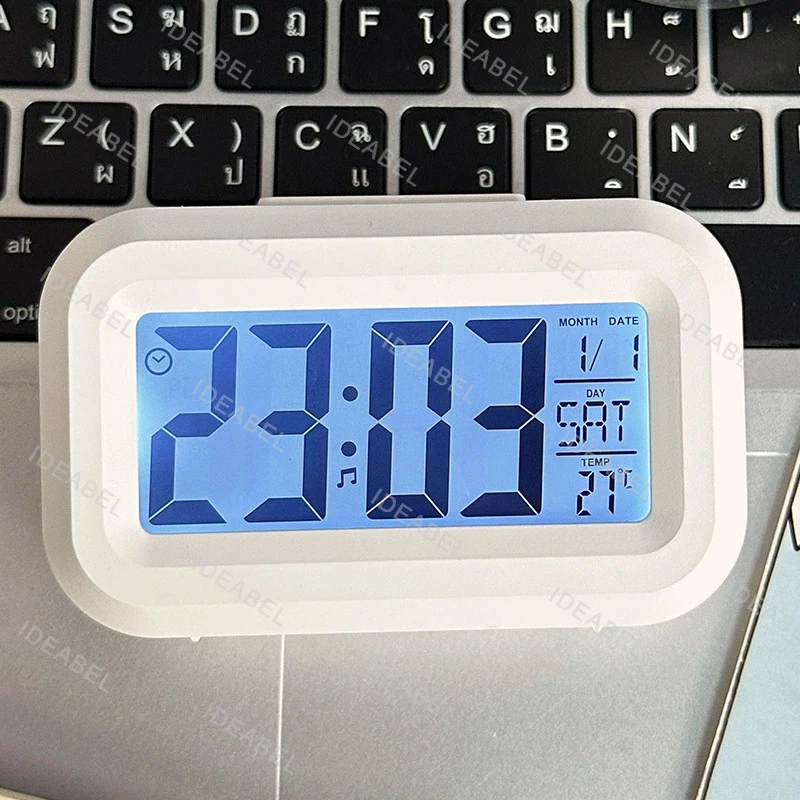 Led Desk Clock - LED Dijital Alarm Saati Arka Işık