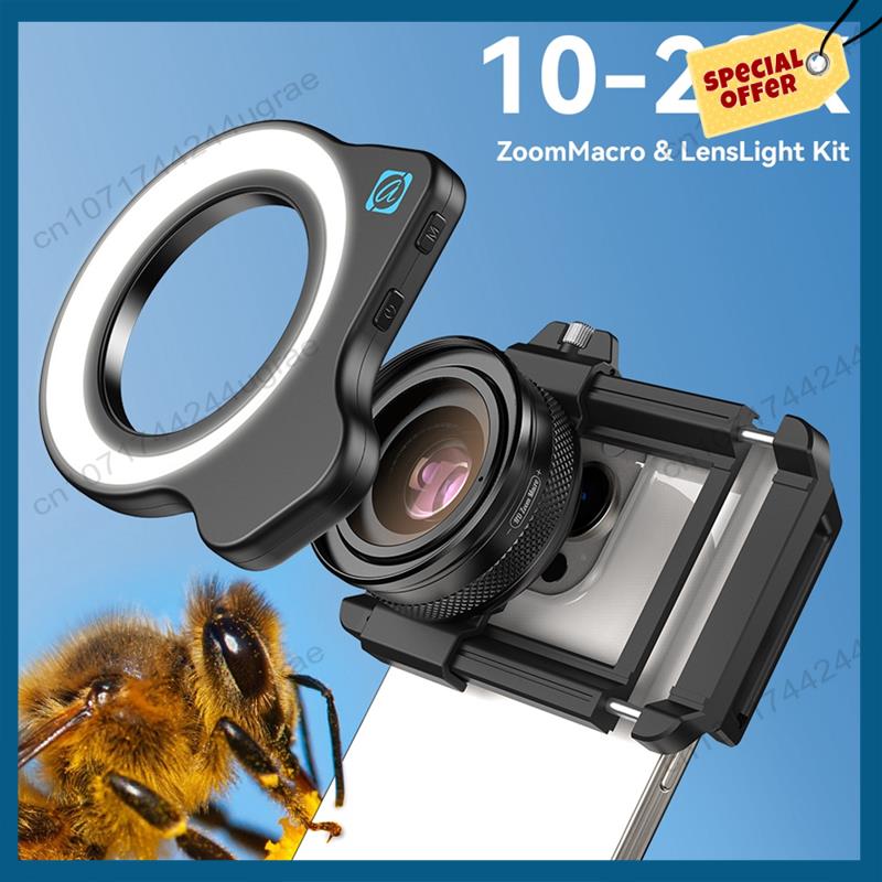 Zoom Lighting Kit - -A15I 10-20X Zoom Makro Lens LED