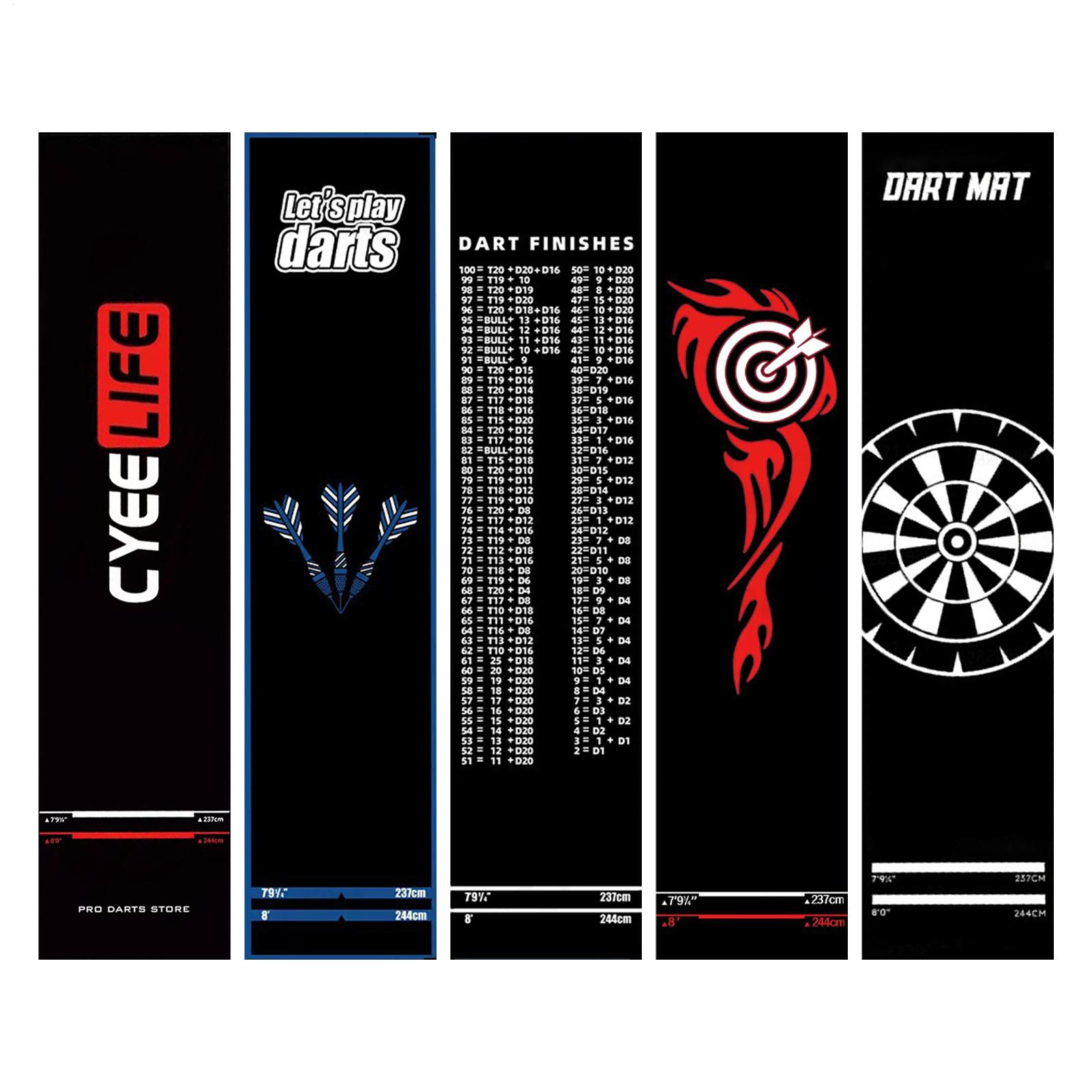 Home Office Rug - 1 adet Kaymaz Dart Matı, Atış