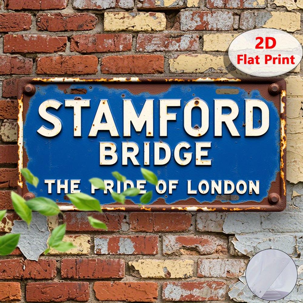 Home Office England - 2D Düz 1 adet Vintage Stamford