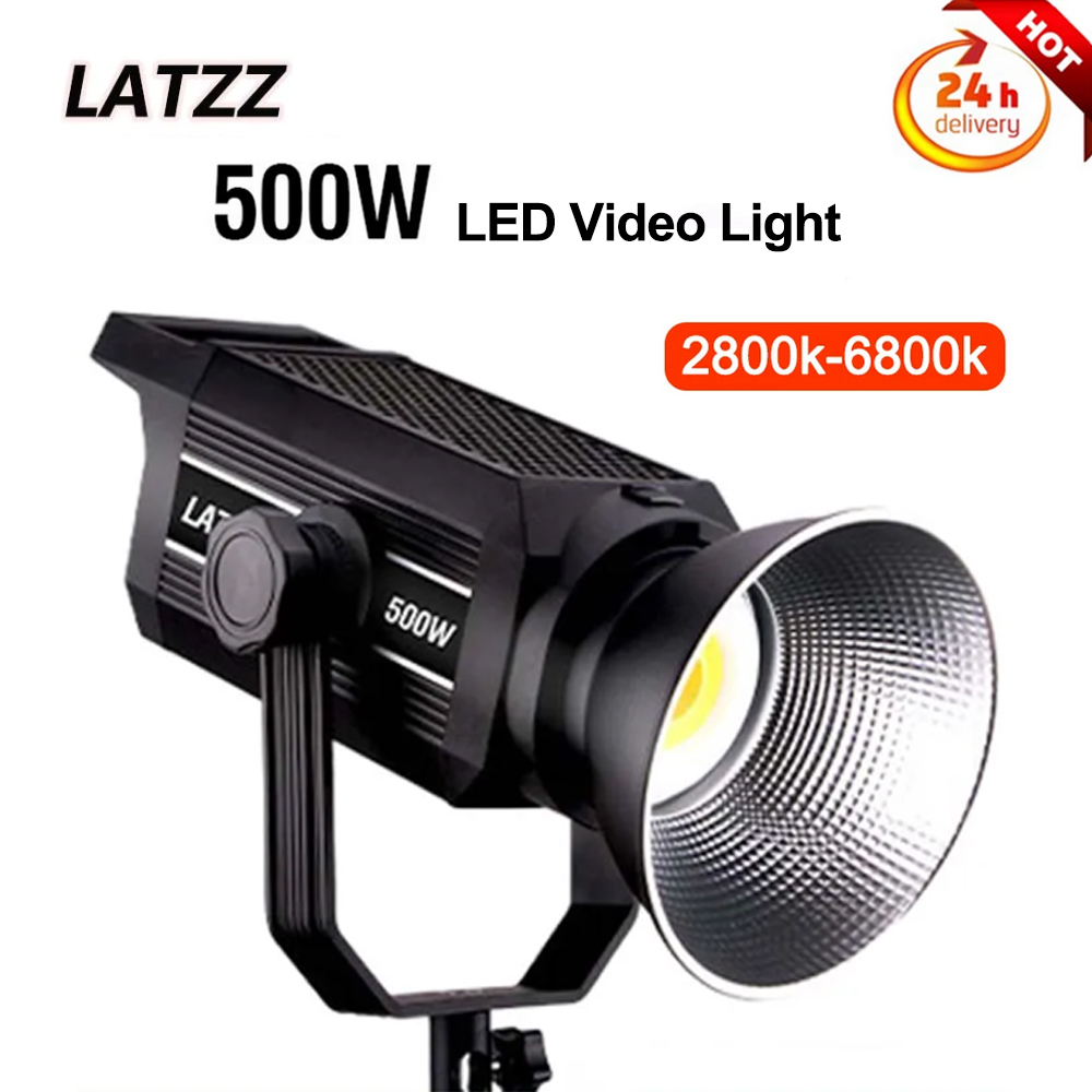 Zoom Lighting Kit - LATZZ 500W LED Video Işığı 2800k-6800k
