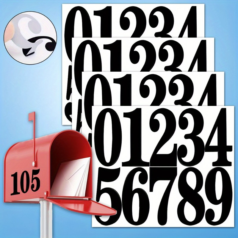 Home Office Number - Dijital çıkartmalar, posta kutusu çıkartmaları ve