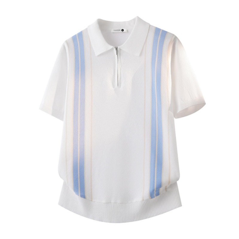 Yazlık Çizgili Moda Örgü Polo  - Home Office England incelemesi ve fiyatı