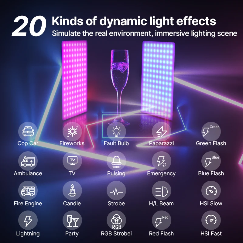 Ulanzi LT003 RGB Video Işığı T - Zoom Lighting Kit incelemesi ve fiyatı