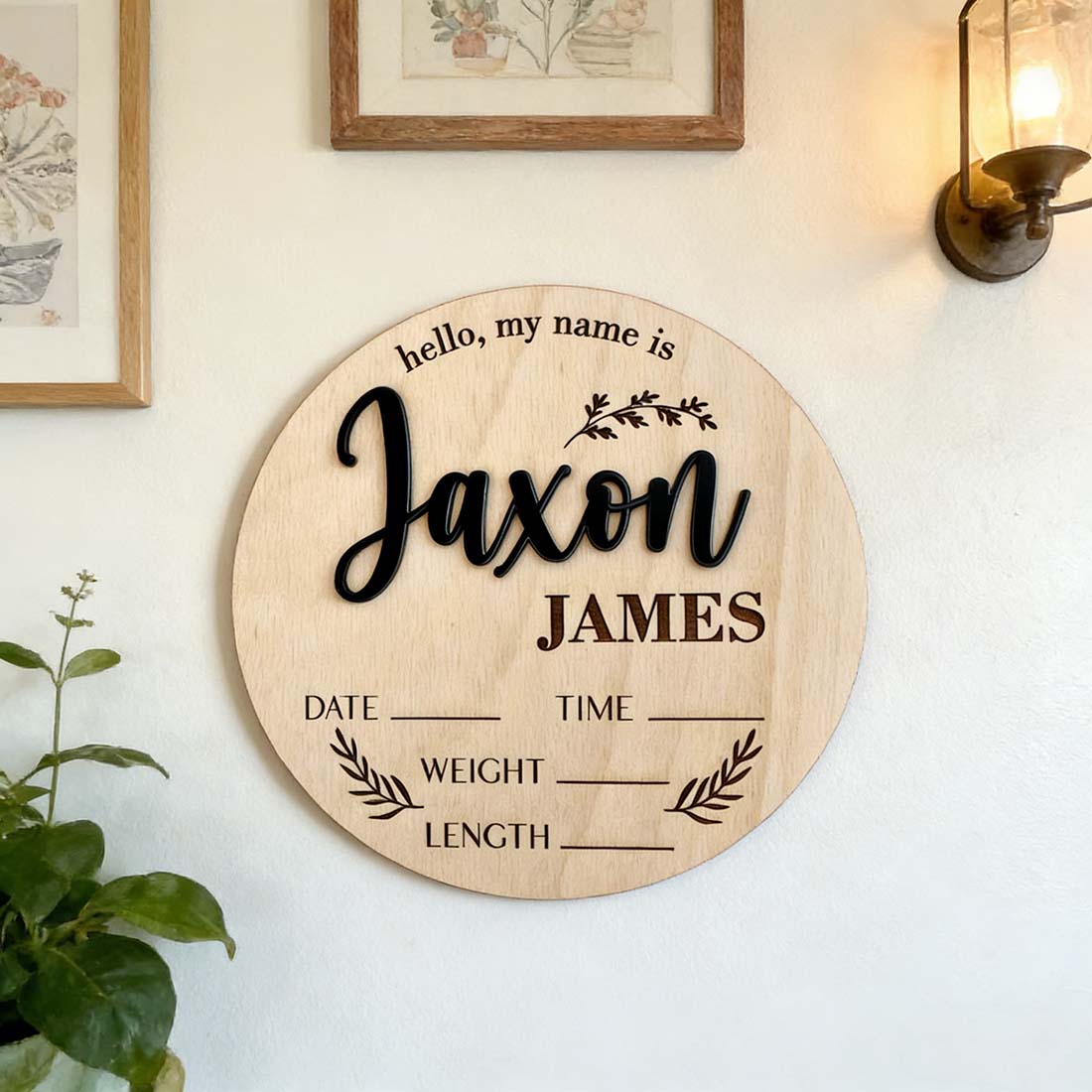 1 adet özel bebek duyuru işare - Home Office Ideas incelemesi ve fiyatı