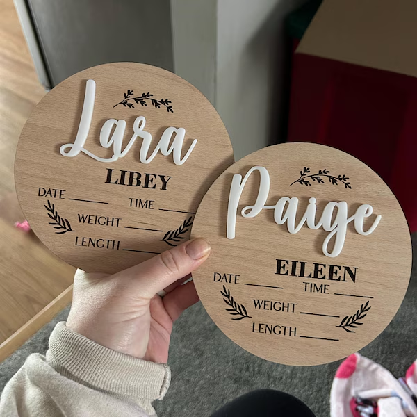 1 adet özel bebek duyuru işare - Home Office Ideas incelemesi ve fiyatı