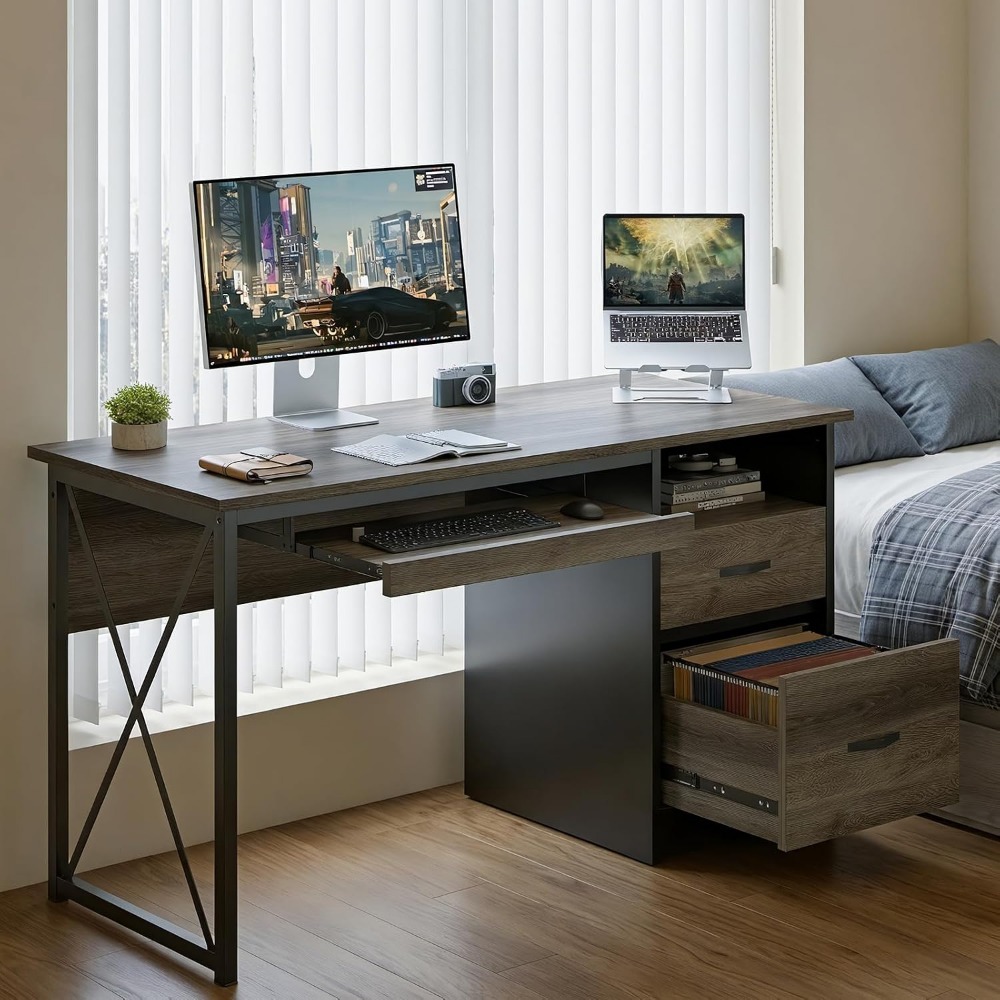 55 İnç Endüstriyel Tarzda Depo - Home Office Industrial Style incelemesi ve fiyatı