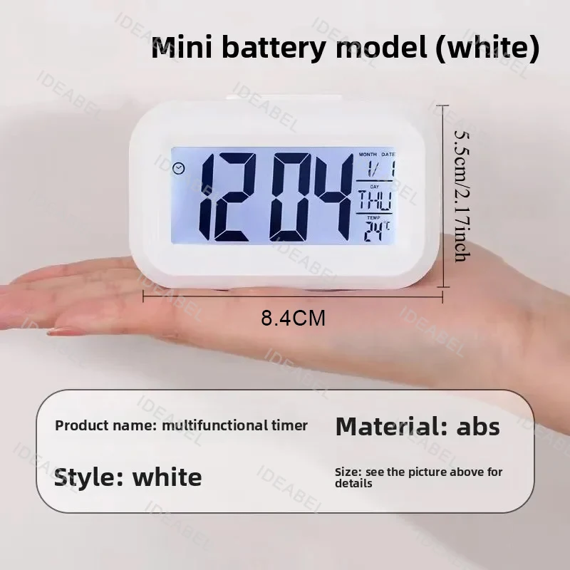 LED Dijital Alarm Saati Arka I - Led Desk Clock incelemesi ve fiyatı