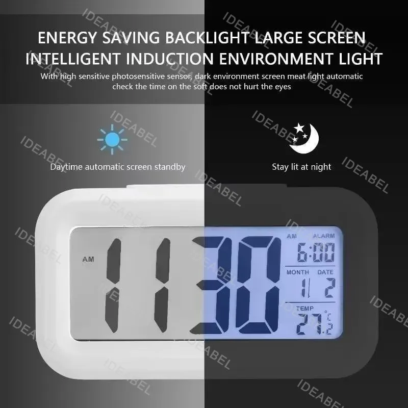 LED Dijital Alarm Saati Arka I - Led Desk Clock incelemesi ve fiyatı