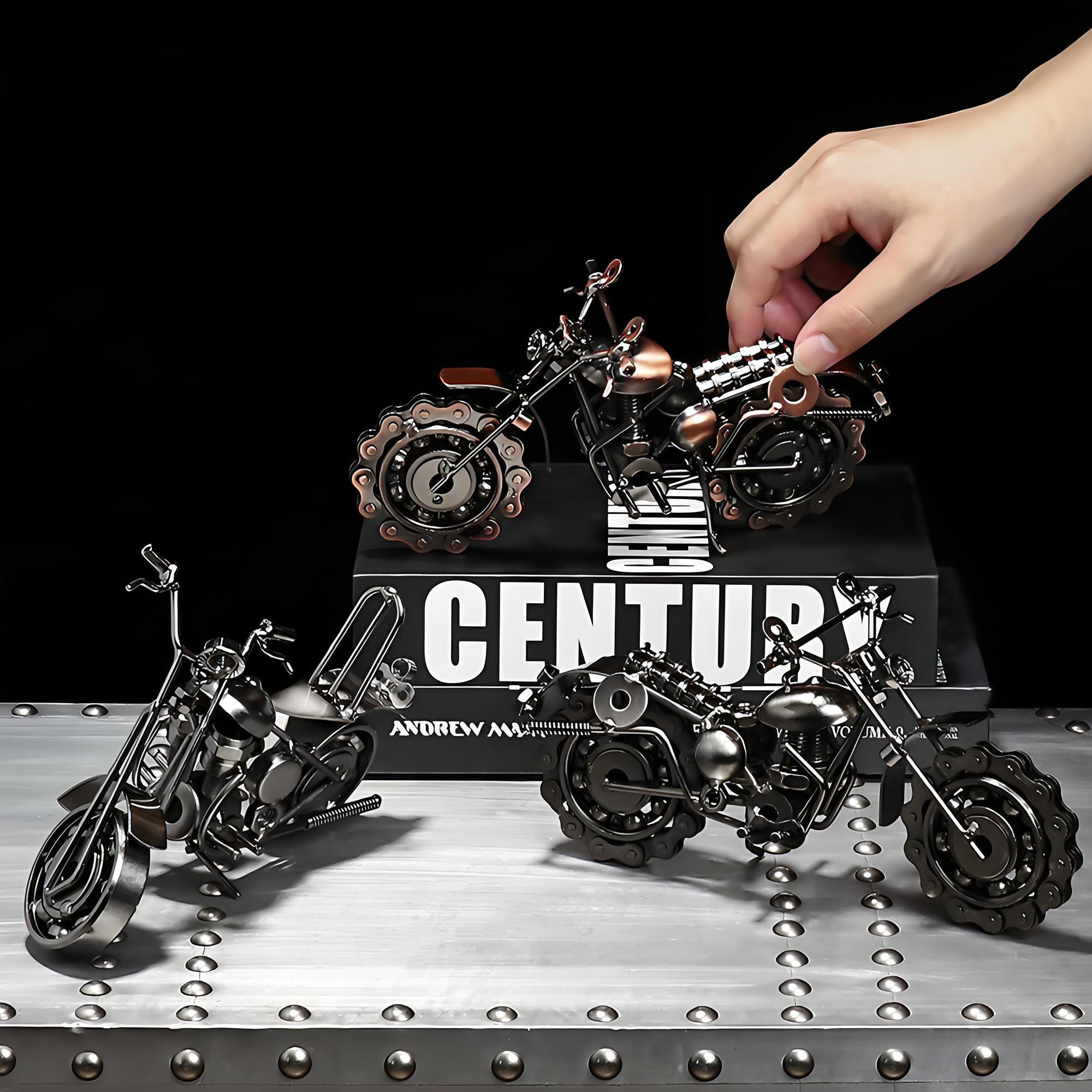 El Yapımı Demir Motosiklet Mod - Home Office Industrial Style incelemesi ve fiyatı