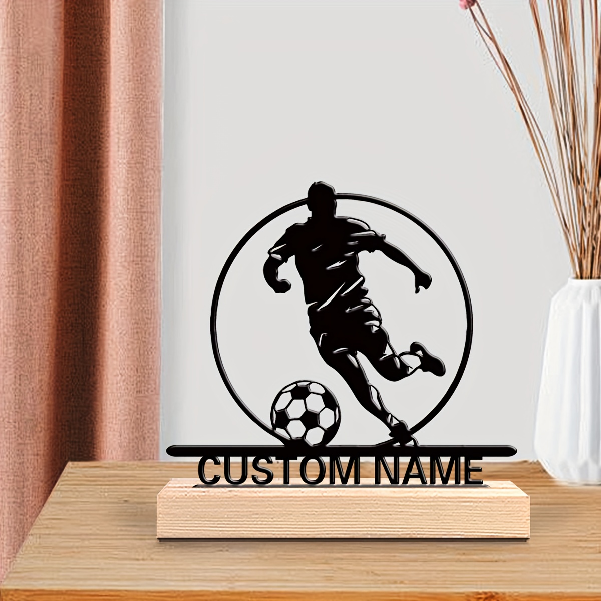 İsme Özel Metal Futbolcu Heyke - Home Office Ideas incelemesi ve fiyatı
