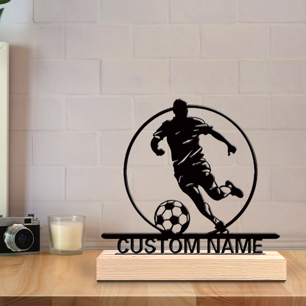 İsme Özel Metal Futbolcu Heyke - Home Office Ideas incelemesi ve fiyatı