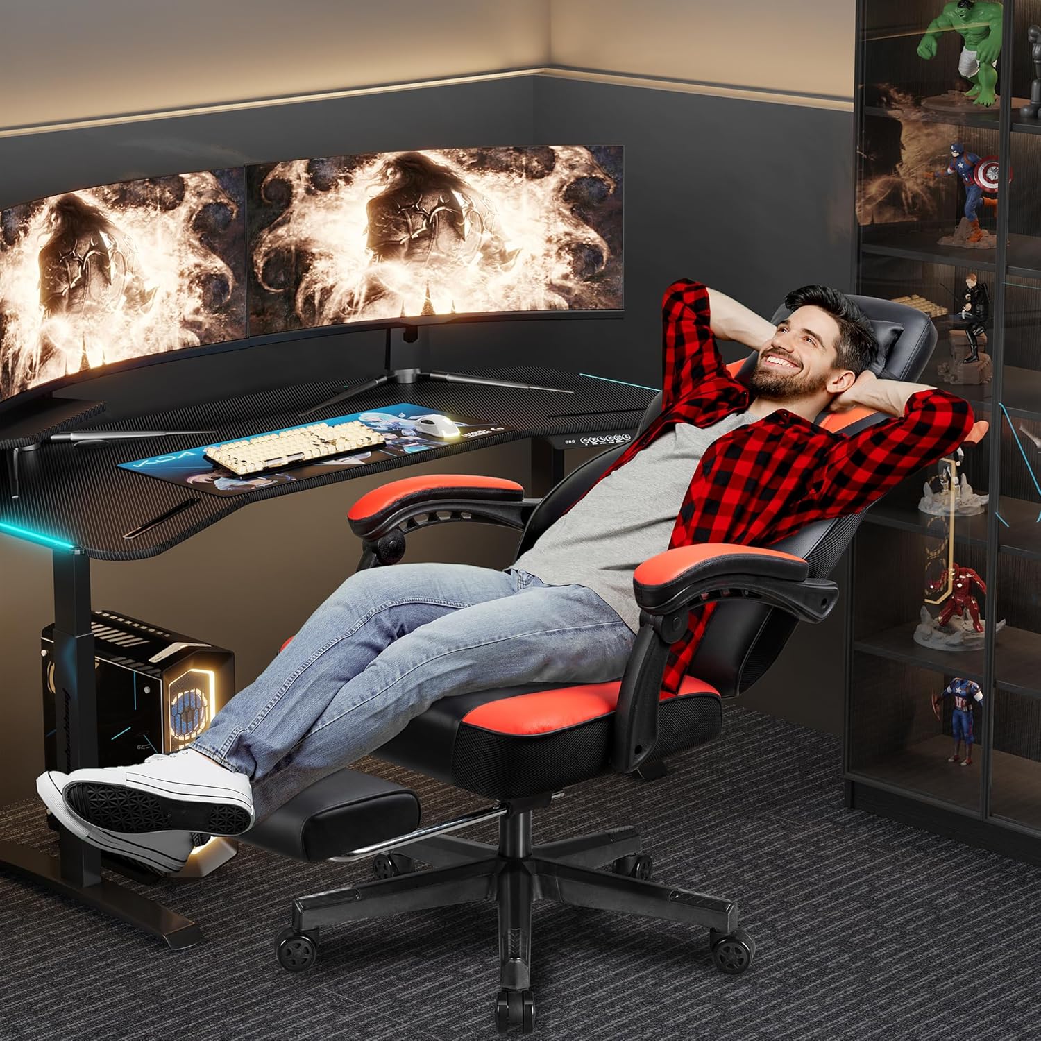 Ayak Dayamalı, Masajlı Bel Des - Home Office Ergonomics incelemesi ve fiyatı