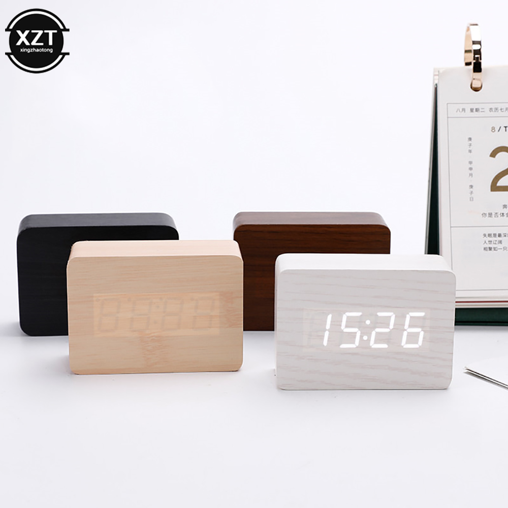 Moda Çalar Saat LED Ahşap Saat - Led Desk Clock incelemesi ve fiyatı