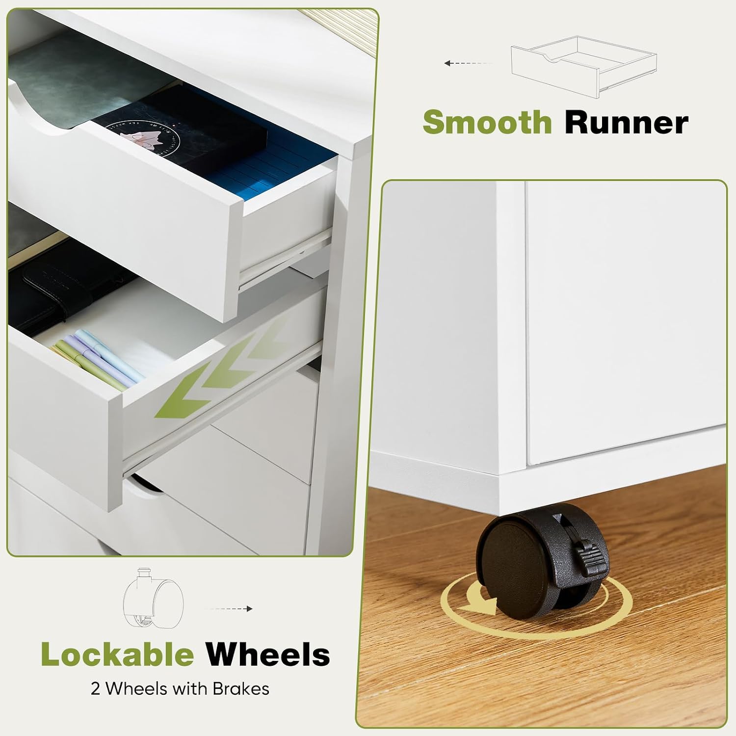 7 Çekmeceli Tekerlekli Depolam - Desk Drawer Small incelemesi ve fiyatı