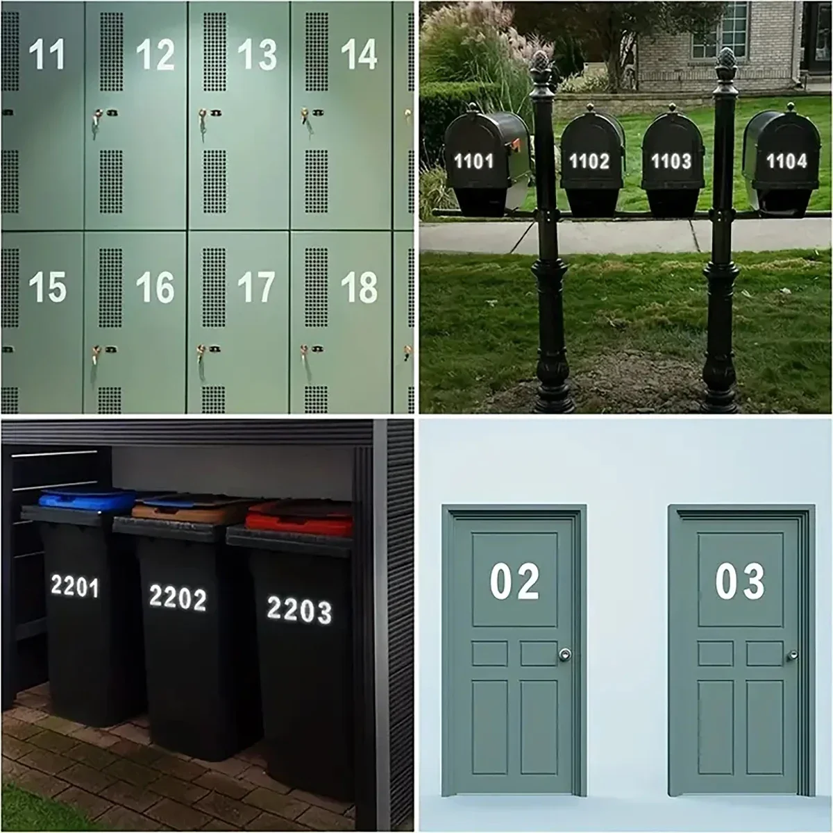 Yansıtıcı Dijital çıkartmalar  - Home Office Number incelemesi ve fiyatı