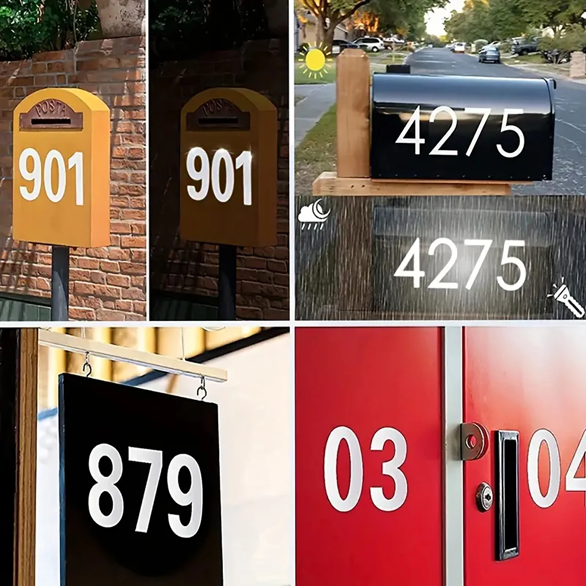 Yansıtıcı Dijital çıkartmalar  - Home Office Number incelemesi ve fiyatı