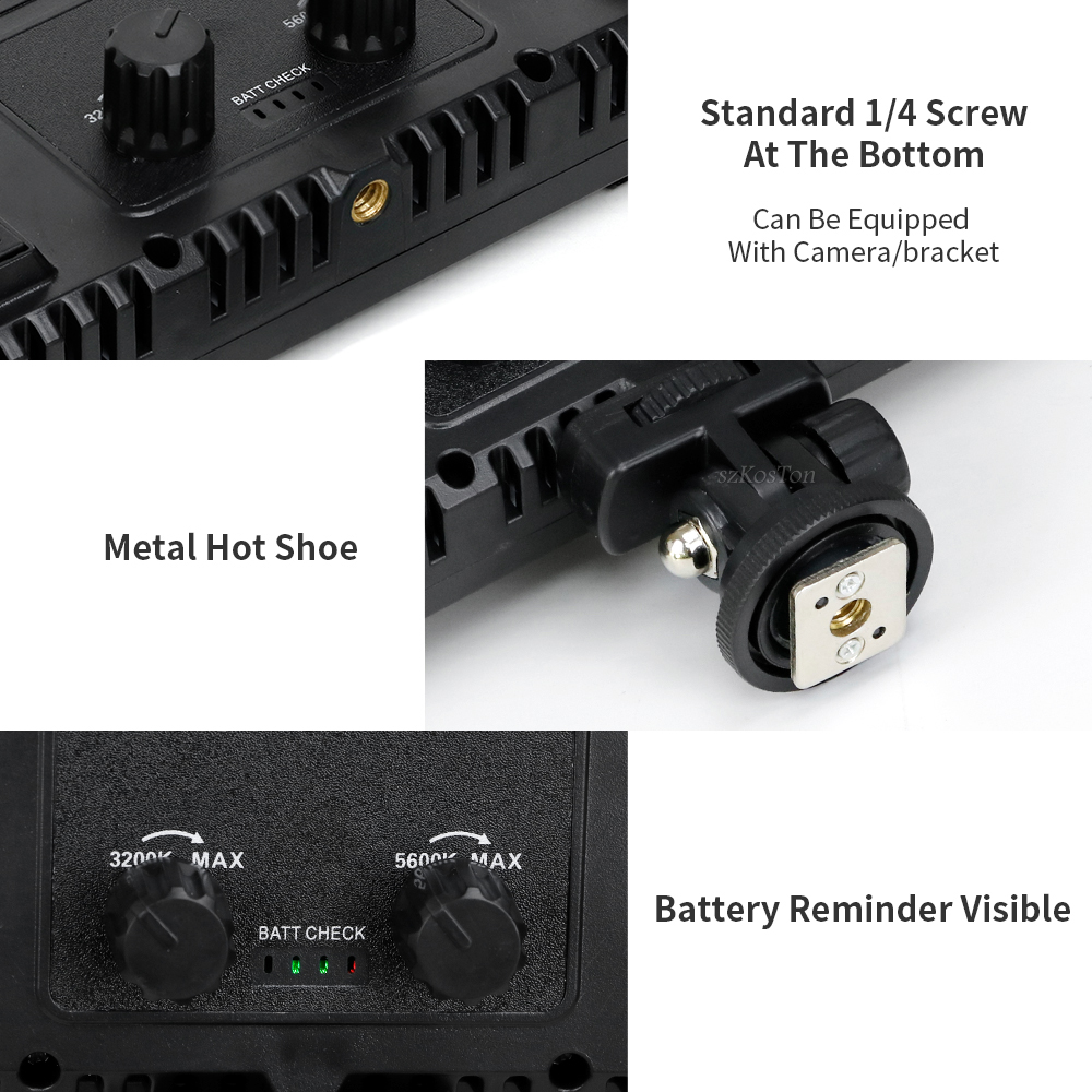U800 U600 LED fotoğraf stüdyos - Zoom Lighting Kit incelemesi ve fiyatı